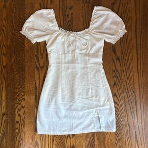 Princess Polly Women’s Love Lies White Mini Dress Size 2